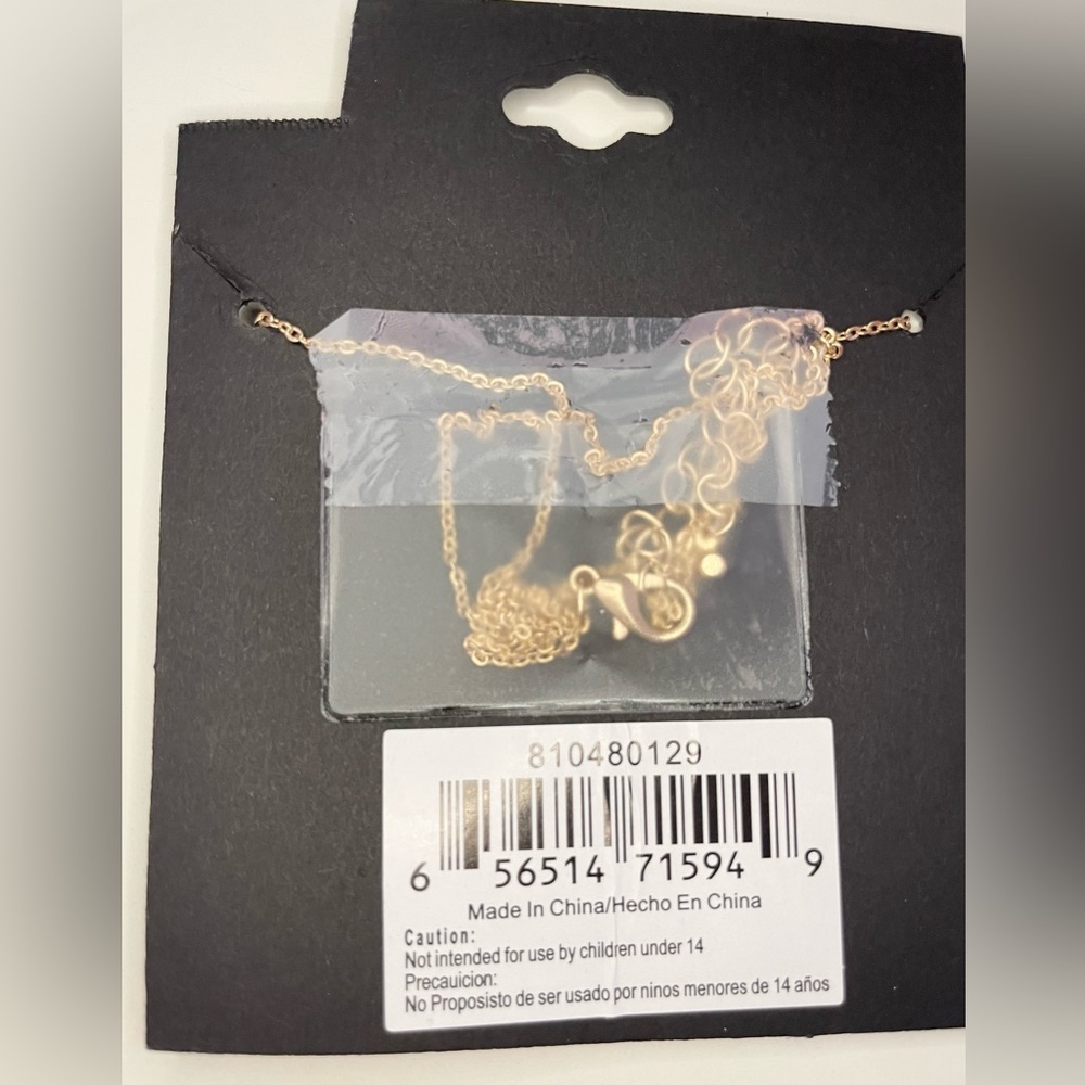 Juliet Star Pendant Gold-Tone 18” Adjustable Necklace - Picture 6 of 7